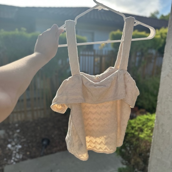 Madewell ruffle tank top - Picture 2 of 6